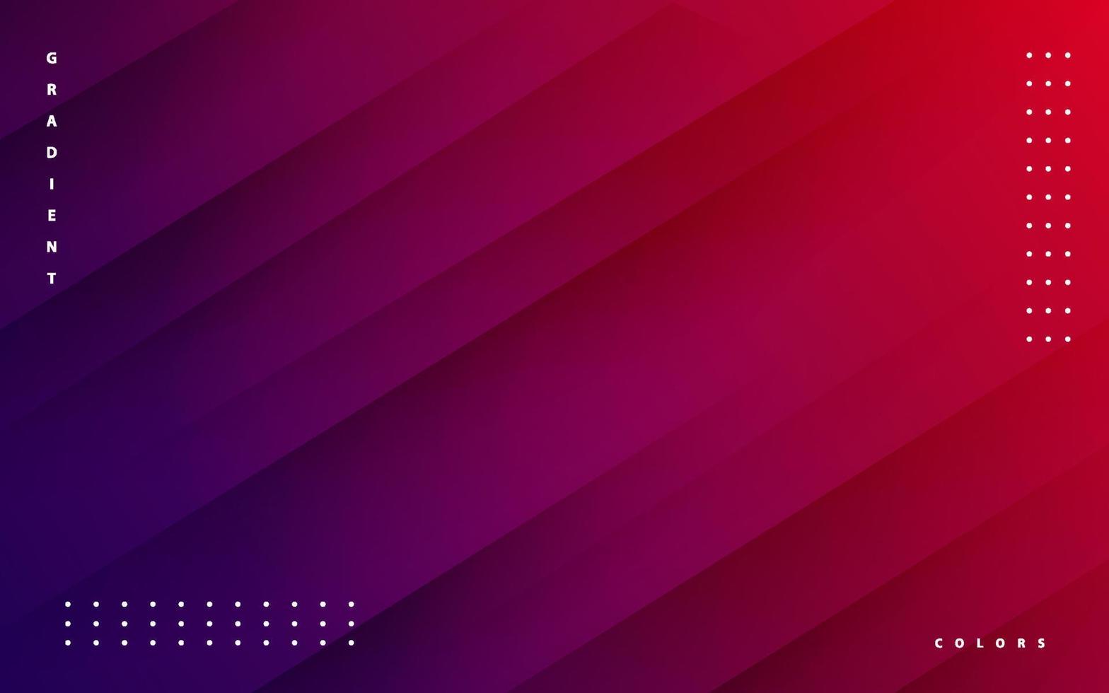 Abstract red and blue background vector