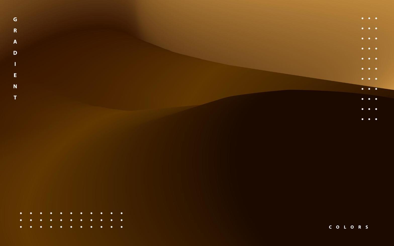 Gradient brown background vector