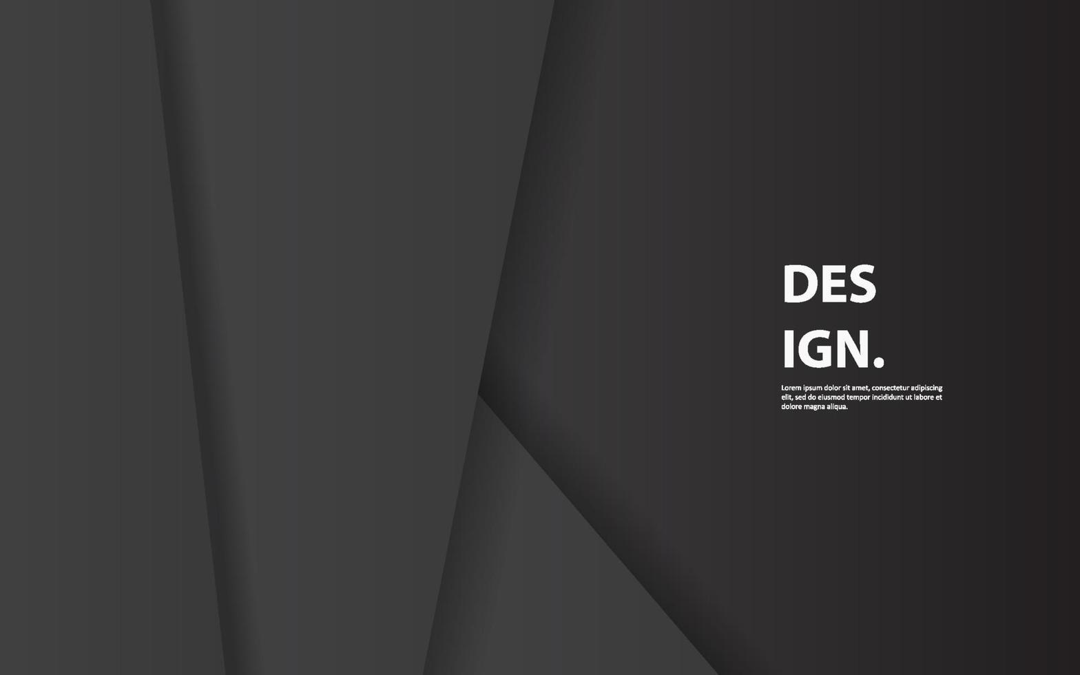 Abstract dark black background vector