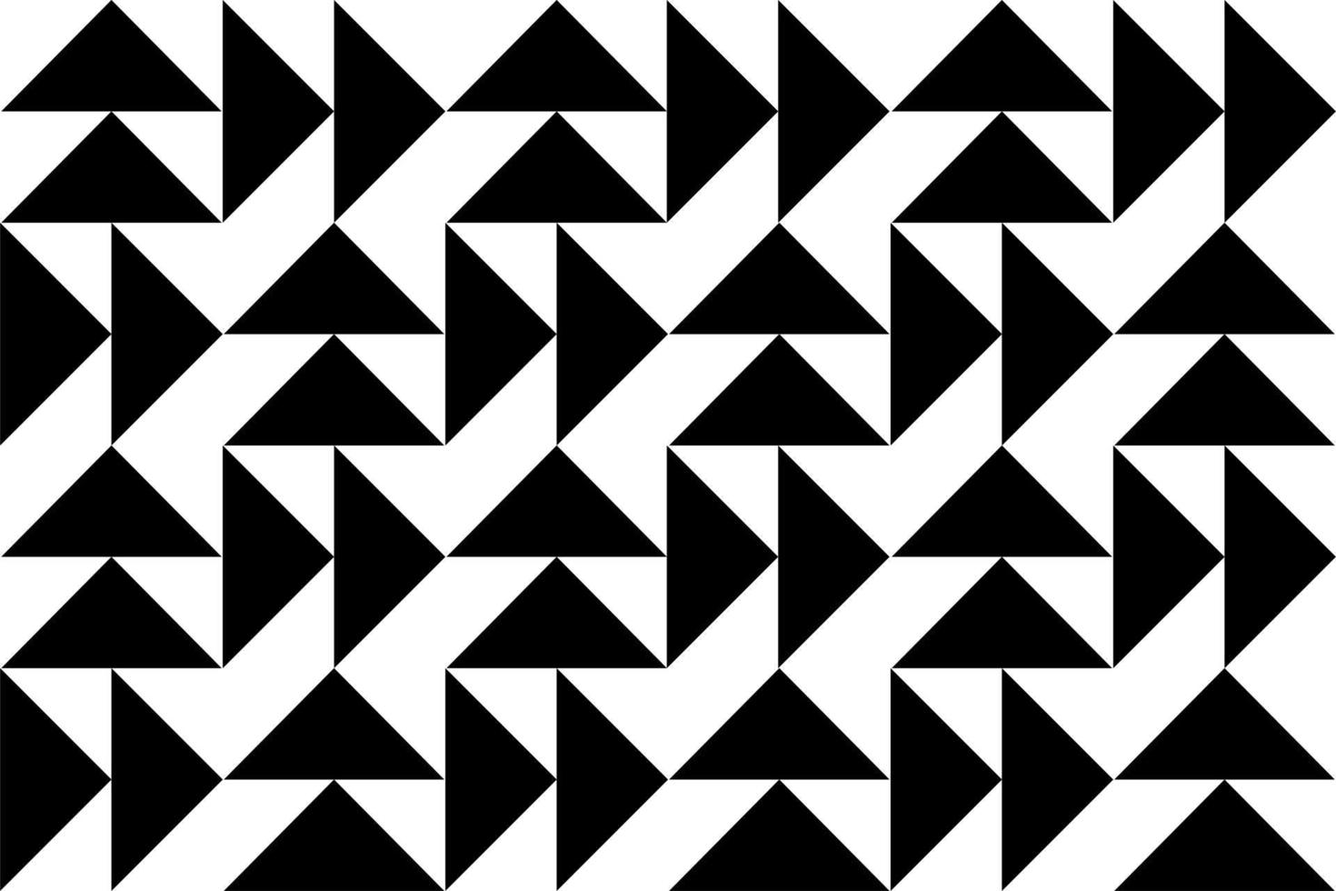 Monochrome Abstract Vector Pattern Design. Geometry abstract shapes design. Minimal geometric monochrome poster, flat retro style vector illustration