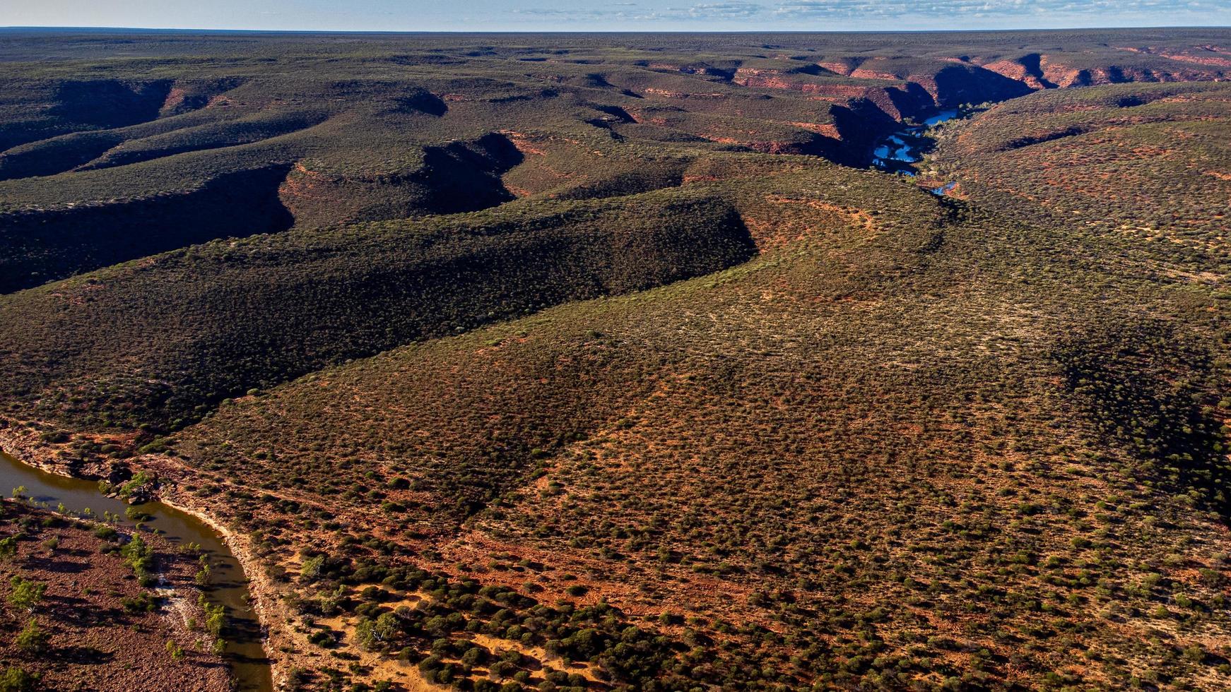 Aerial Shots Of Kalbarri National Park photo