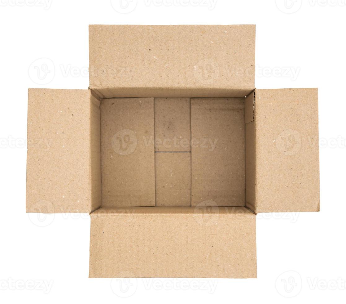 packed or hidden inside a cardboard packaging box photo