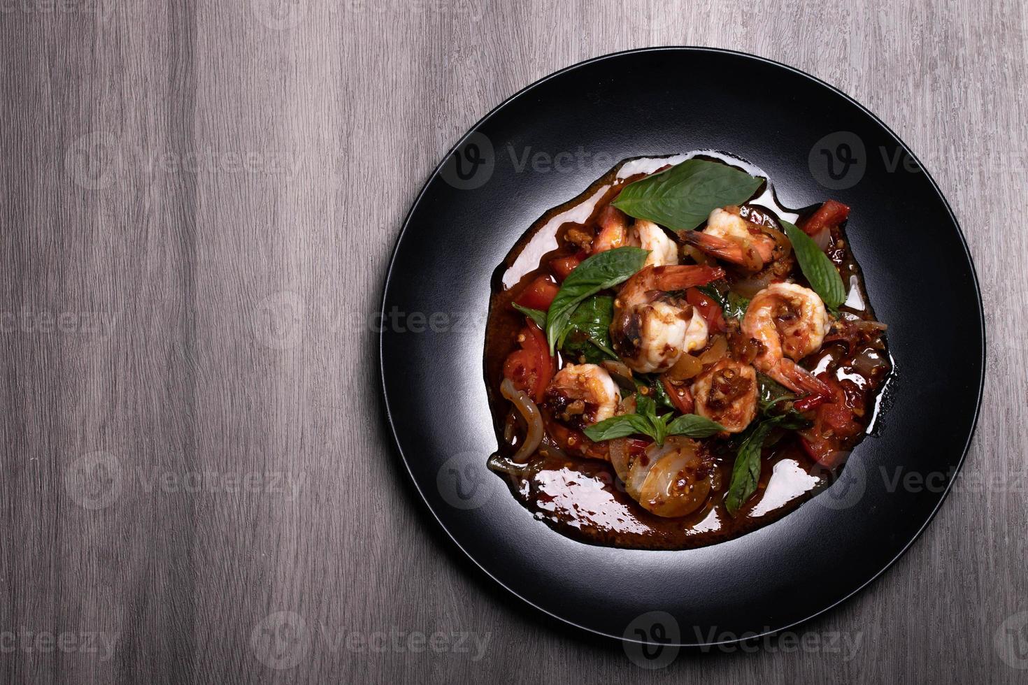 Stir Fried Shrimp with Roasted Chili Paste photo