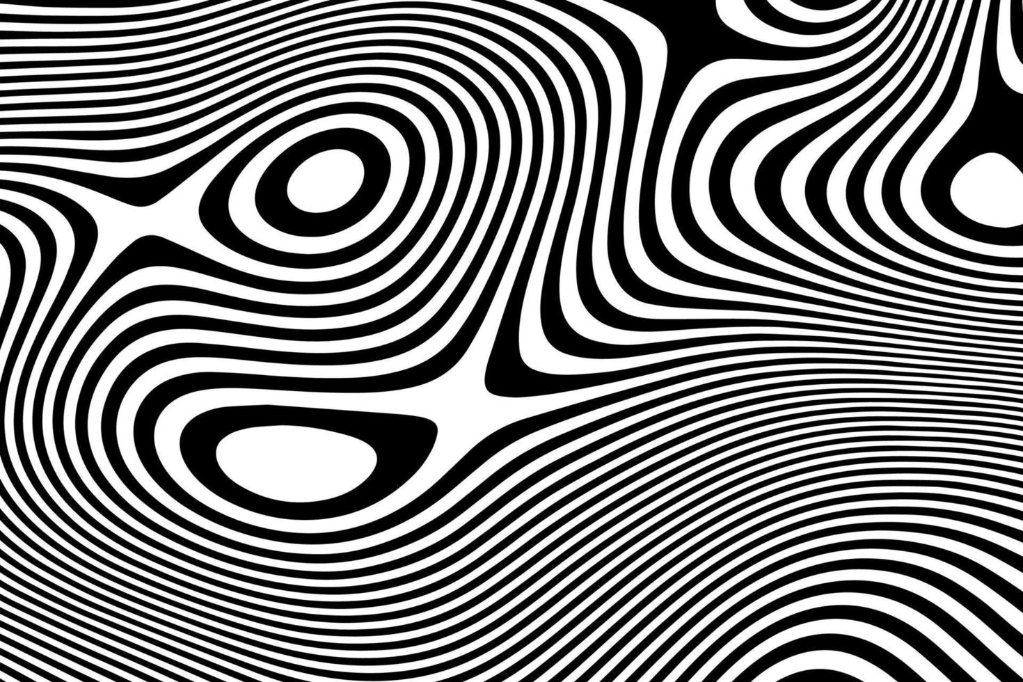 Wavy stripes background vector