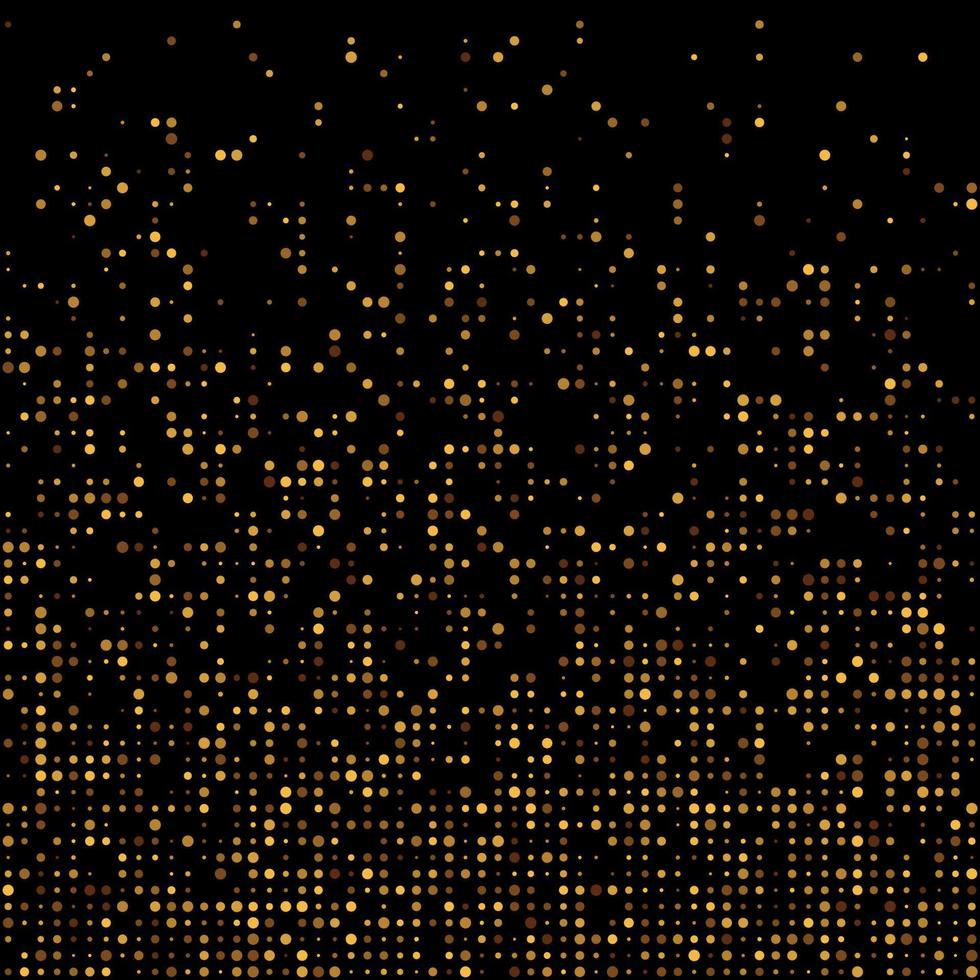 gold disco glitter background. vector