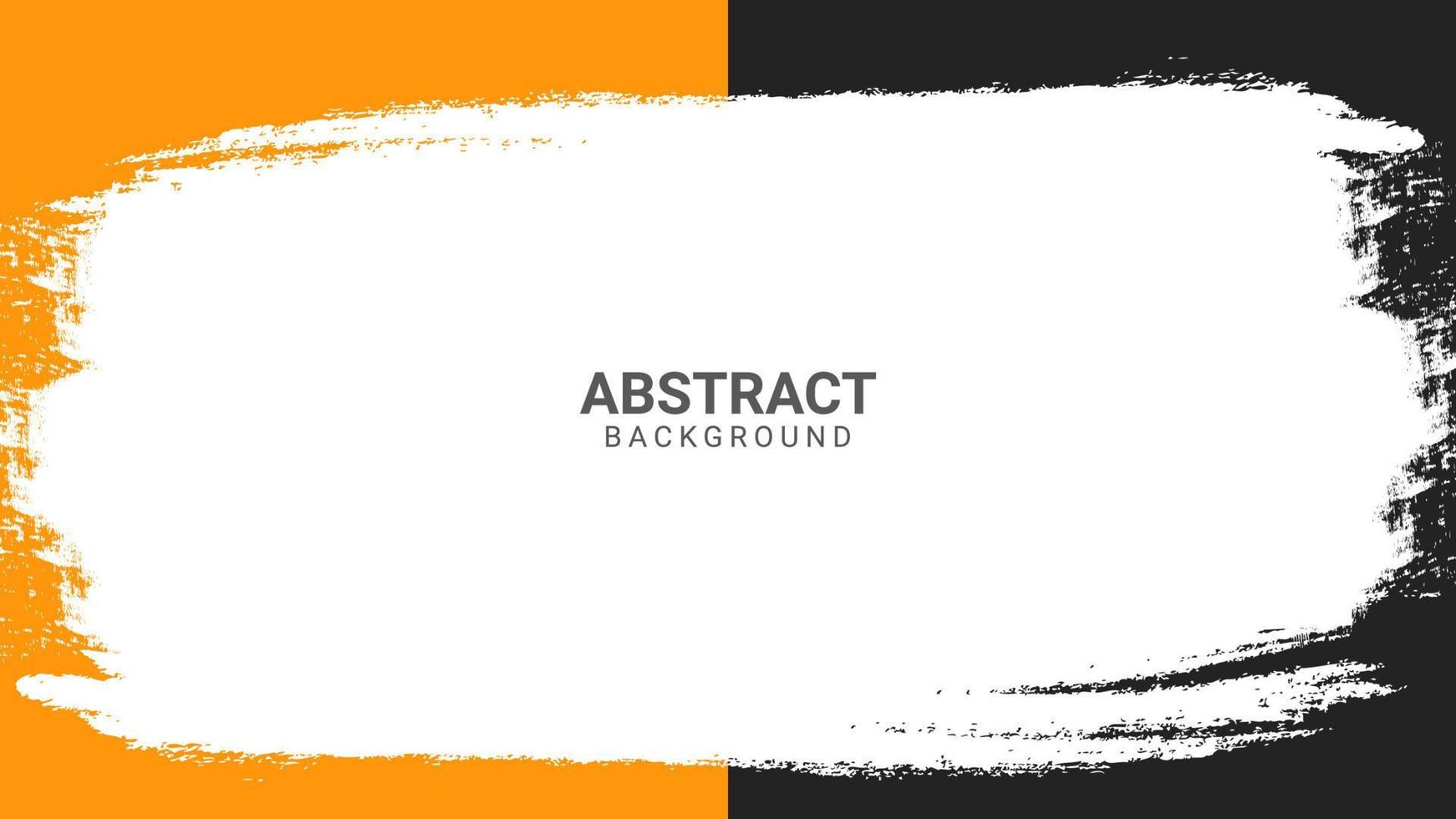 yellow and black color grunge abstract background vector