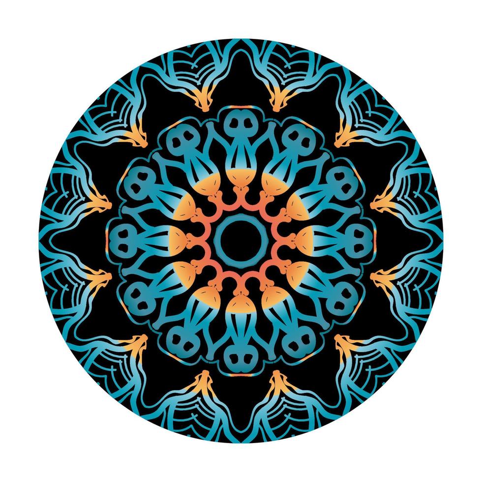 Luxury Ornamental Indian Mandala Design. vector