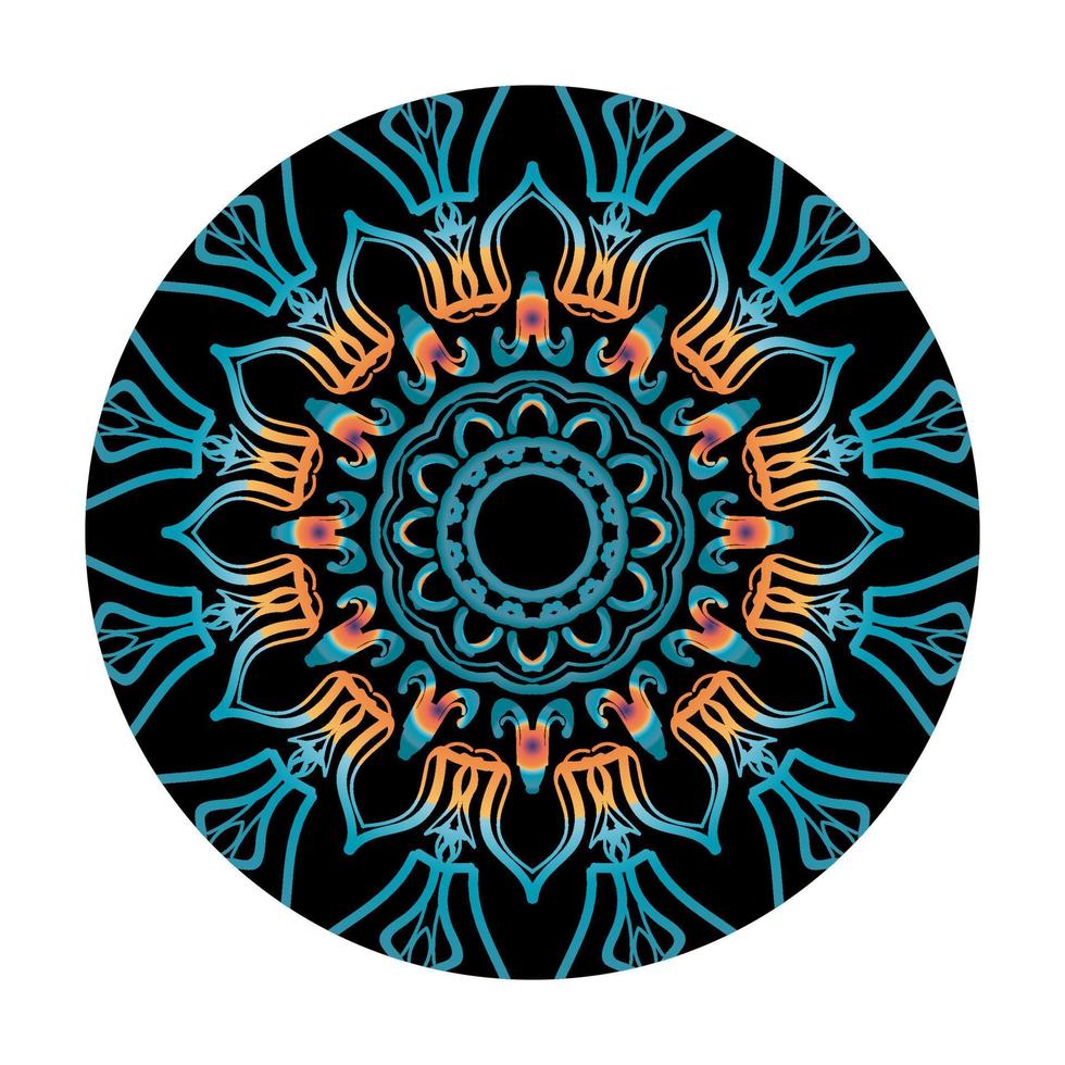 Luxury Ornamental Indian Mandala Design. vector