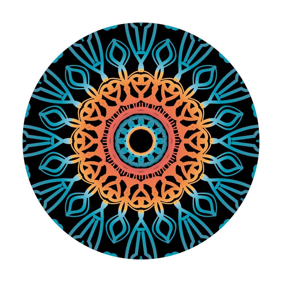 Luxury Ornamental Indian Mandala Design. vector