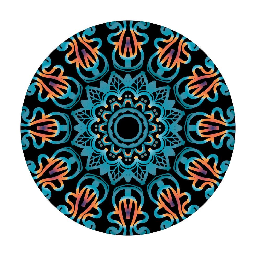 Luxury Ornamental Indian Mandala Design. vector