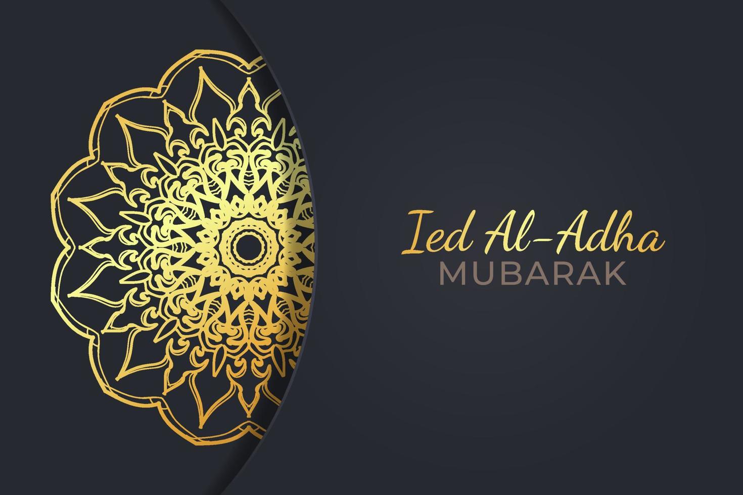 Eid Al adha celebratory illustration. vector