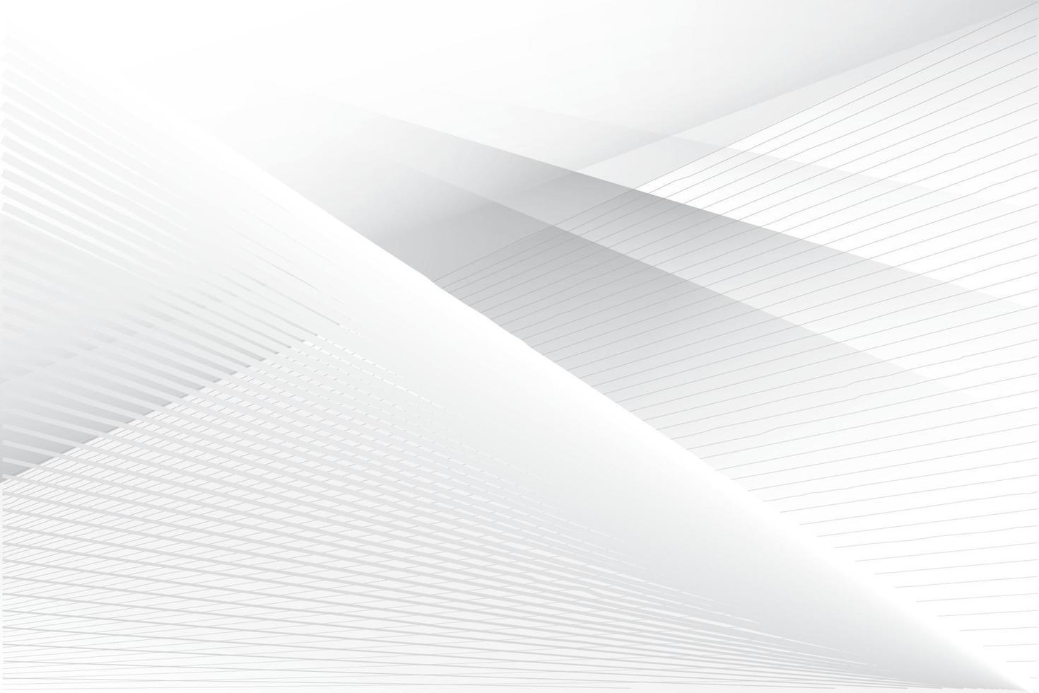 Abstract  white and gray color, modern design background with geometric shape. Vector illustration.
