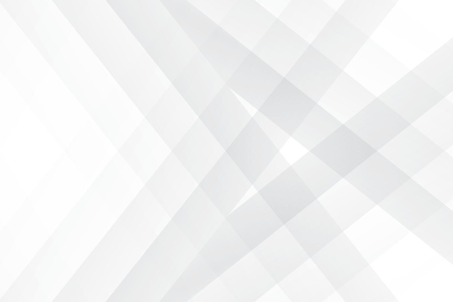 Abstract  white and gray color, modern design background with geometric shape. Vector illustration.
