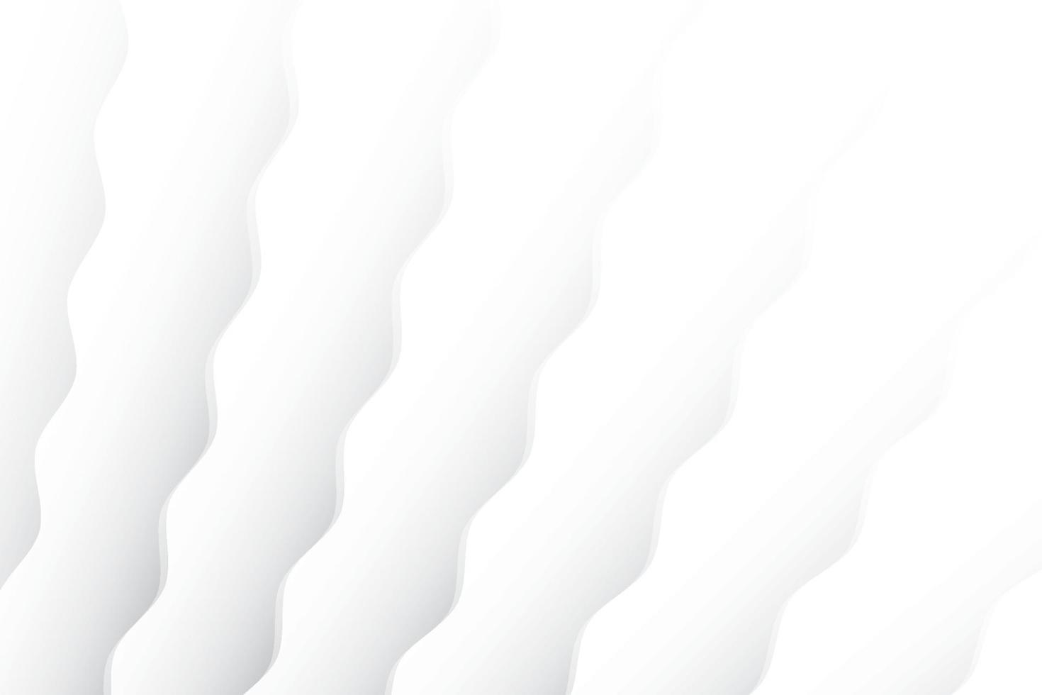 Abstract  white and gray color, modern design background with geometric shape. Vector illustration.