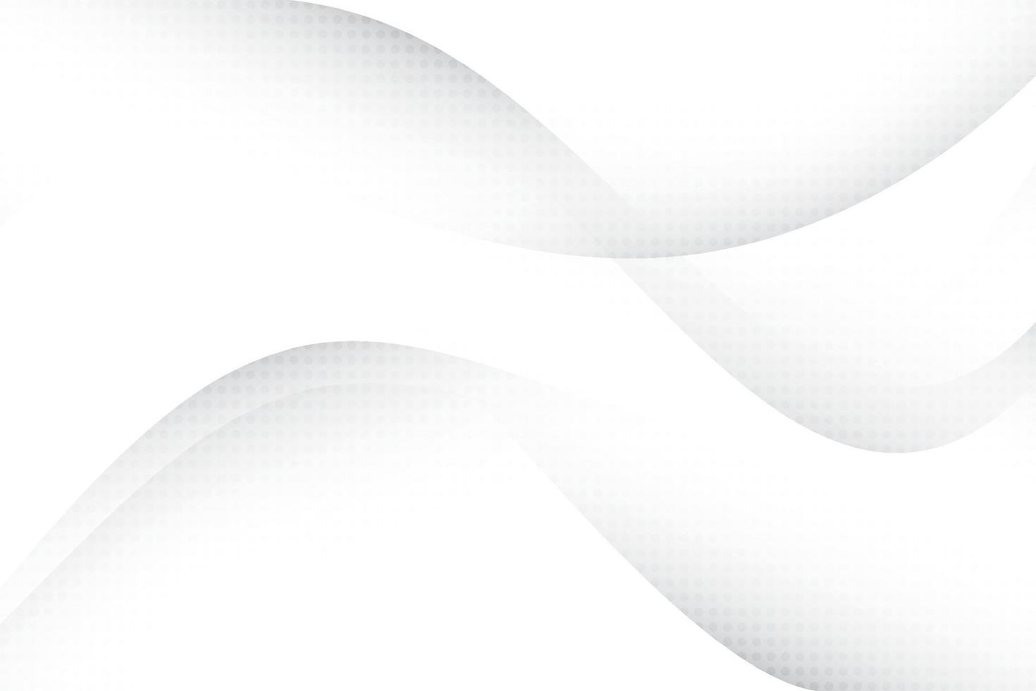 Abstract  white and gray color, modern design background with geometric shape. Vector illustration.