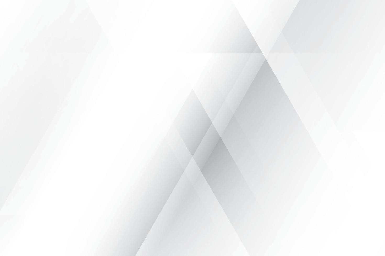 Abstract white and gray color, modern design background with geometric shape. Vector illustration.