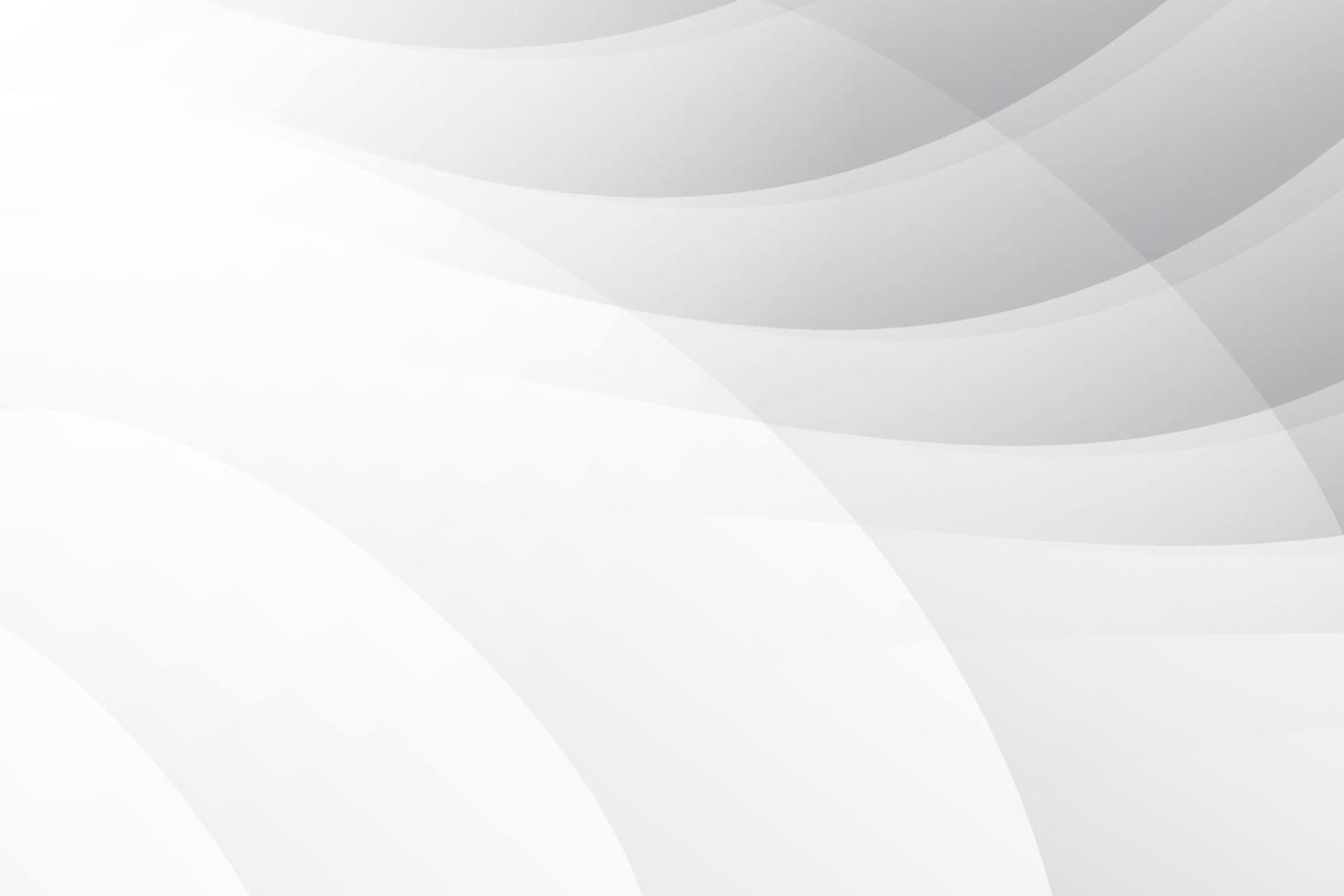 Abstract  white and gray color, modern design background with geometric shape. Vector illustration.