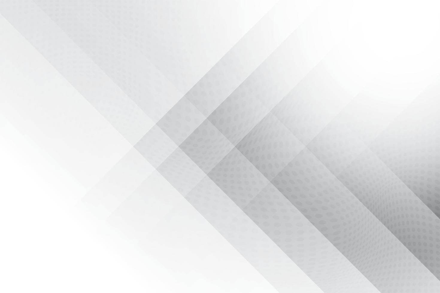 Abstract  white and gray color, modern design background with geometric shape. Vector illustration.