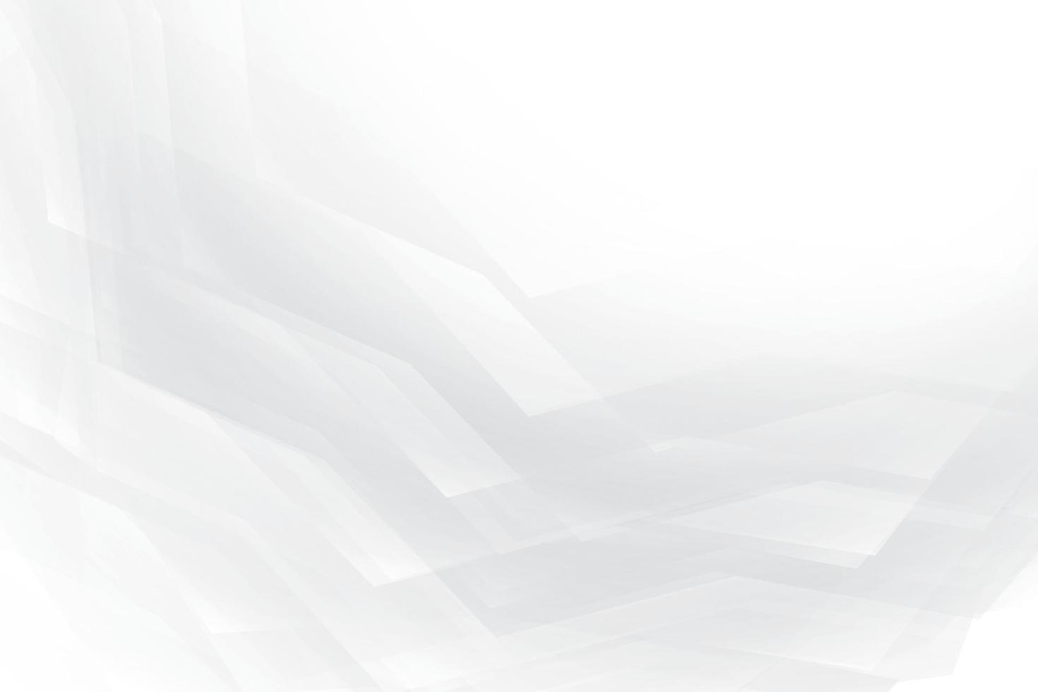 Abstract  white and gray color, modern design background with geometric shape. Vector illustration.