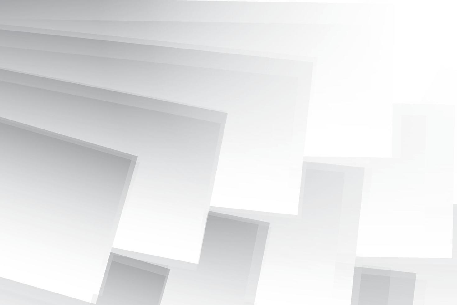 Abstract  white and gray color, modern design background with geometric shape. Vector illustration.