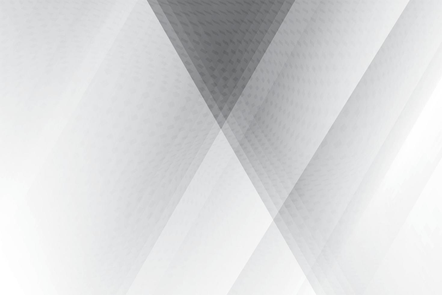 Abstract  white and gray color, modern design background with geometric shape. Vector illustration.