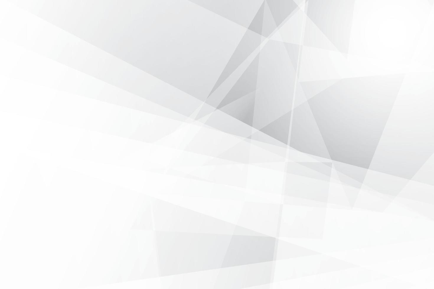 Abstract  white and gray color, modern design background with geometric shape. Vector illustration.