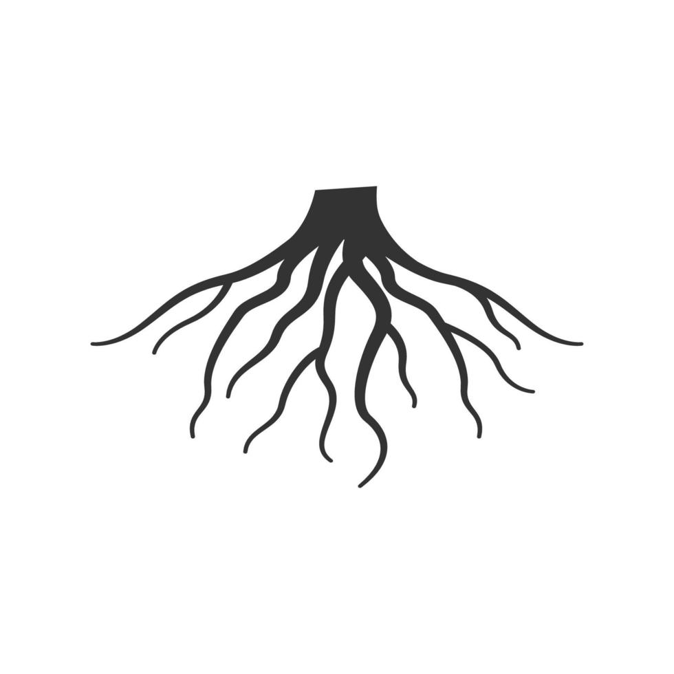 root  logo icon design vector