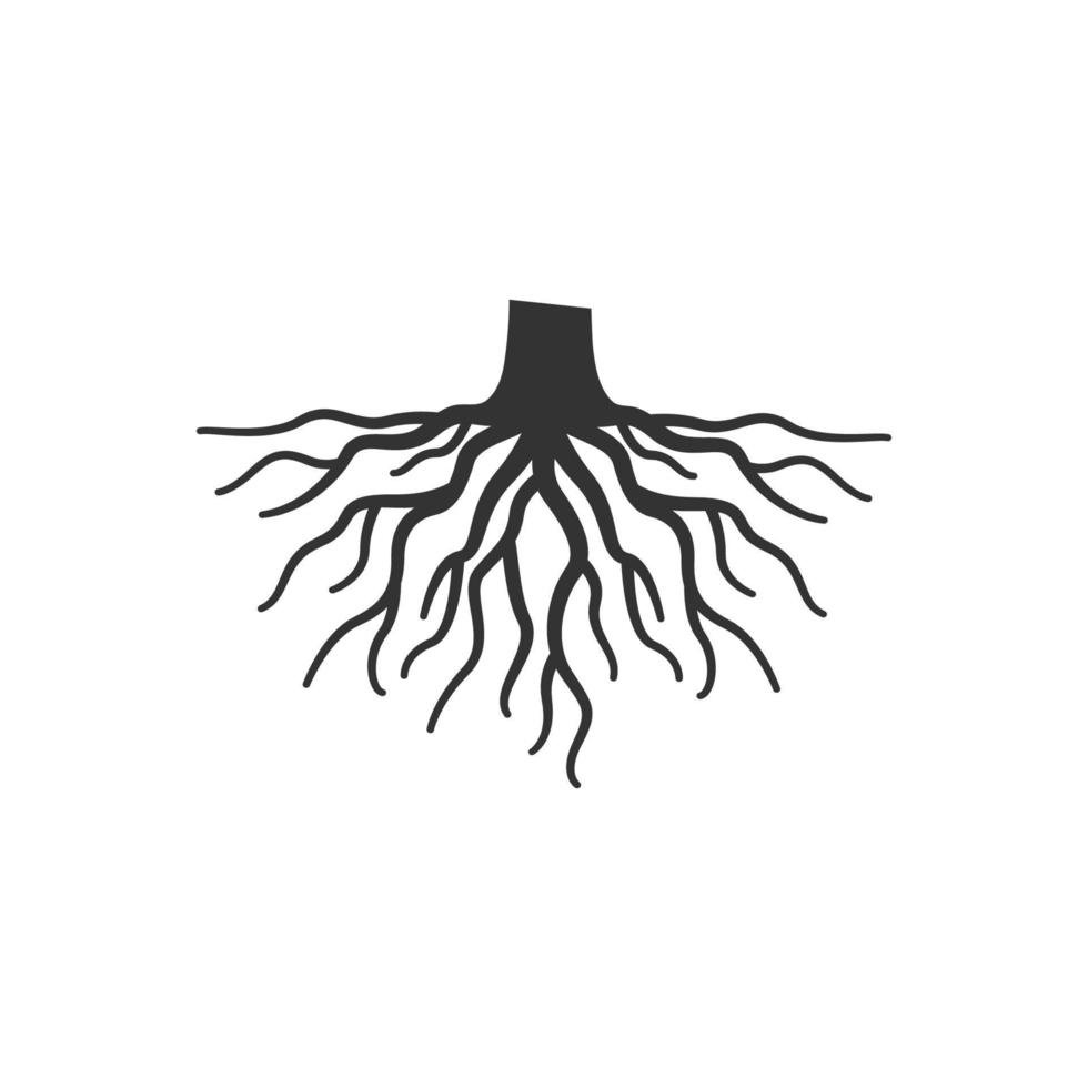 root  logo icon design vector