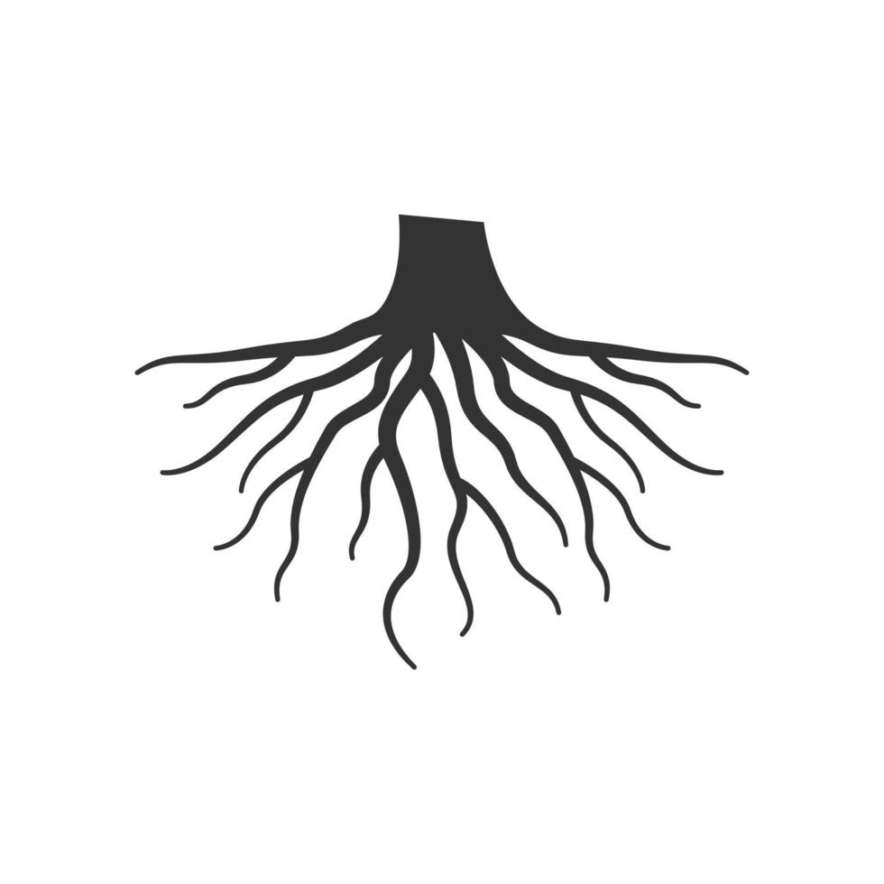 root  logo icon design vector