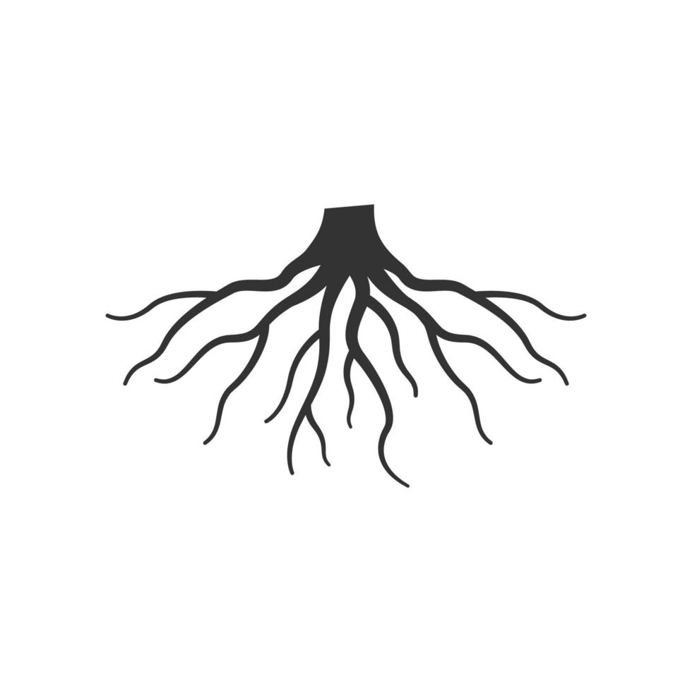 root  logo icon design vector