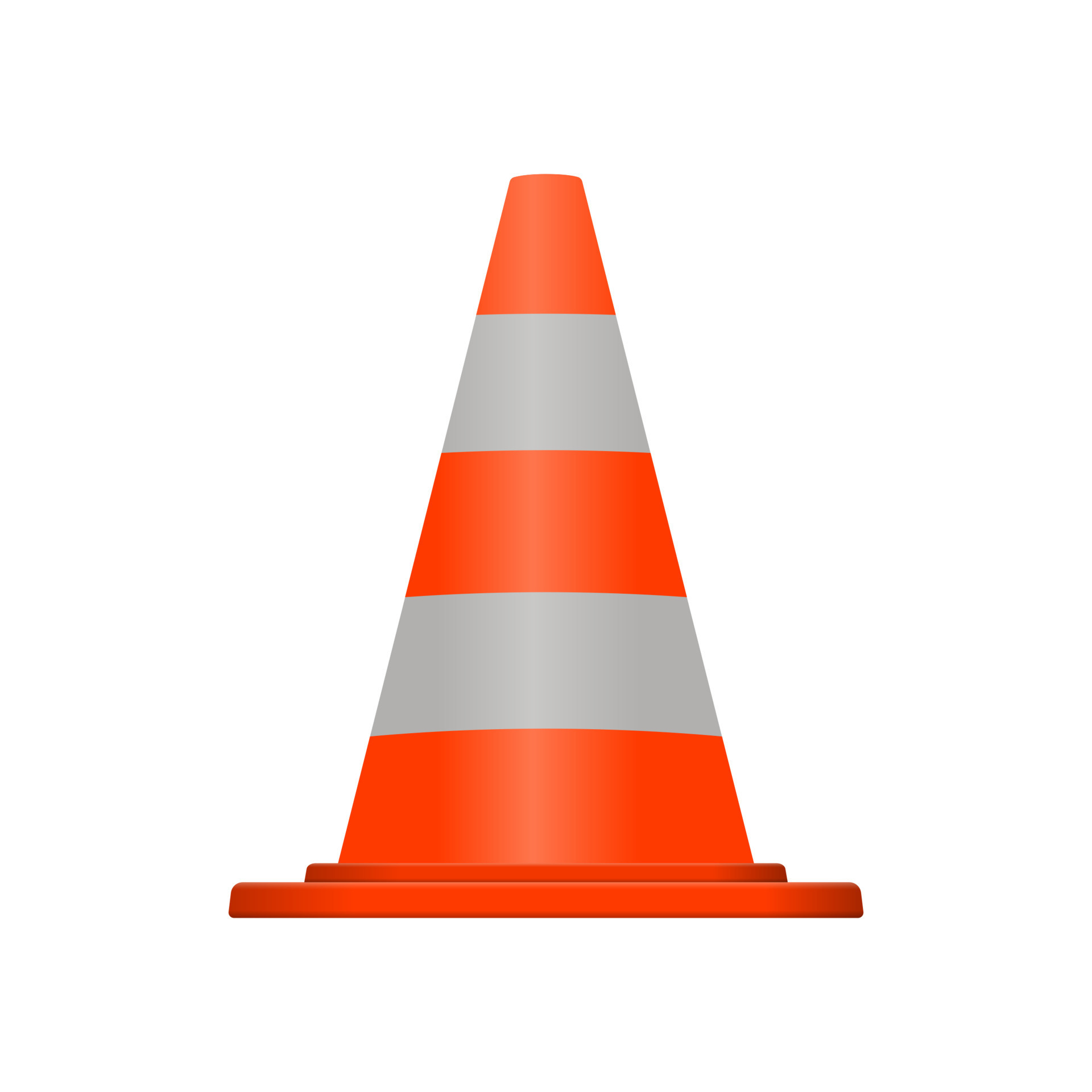 cono de trafico . vector 8041884 Vector en Vecteezy