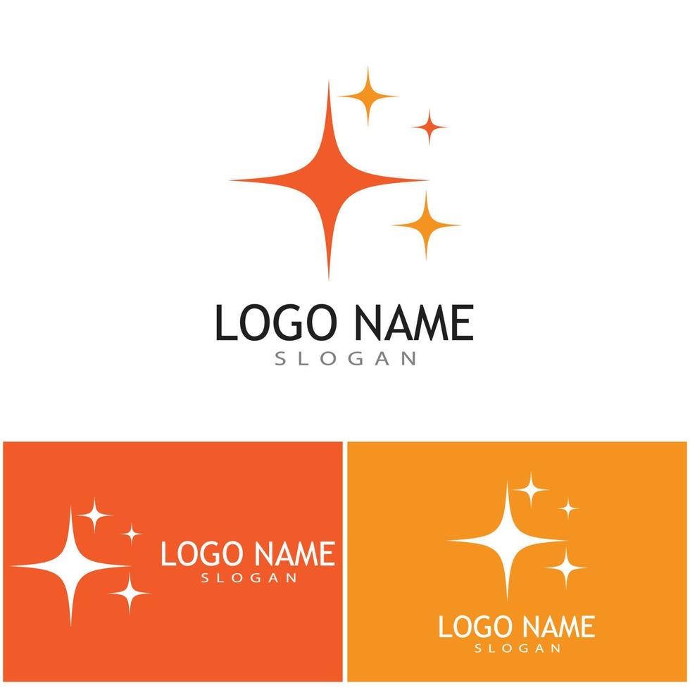 Star icon Template vector illustration design