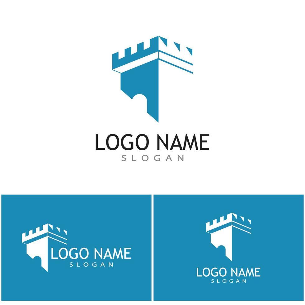 Castle Logo Template vector symbol  icon design