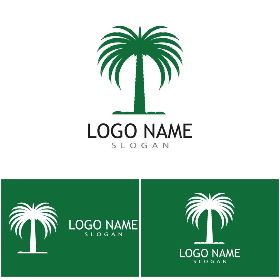 diseño de símbolo de vector de plantilla de logotipo de árbol de fechas