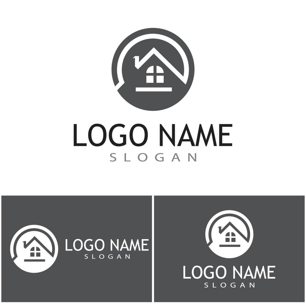 Property and Construction Logo design vector