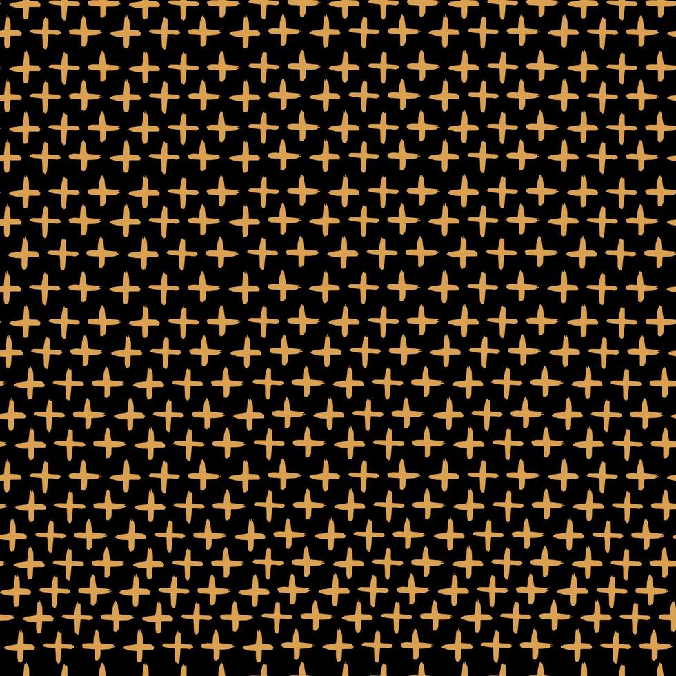 crosses abstract geometric minimalism vector seamless pattern