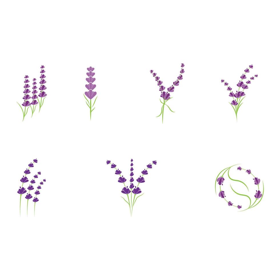 Lavender Logo Template vector symbol nature