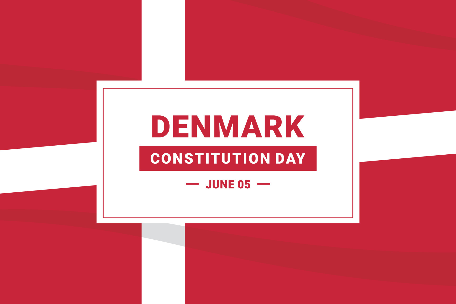 Denmark Constitution Day 8043108 Vector Art at Vecteezy