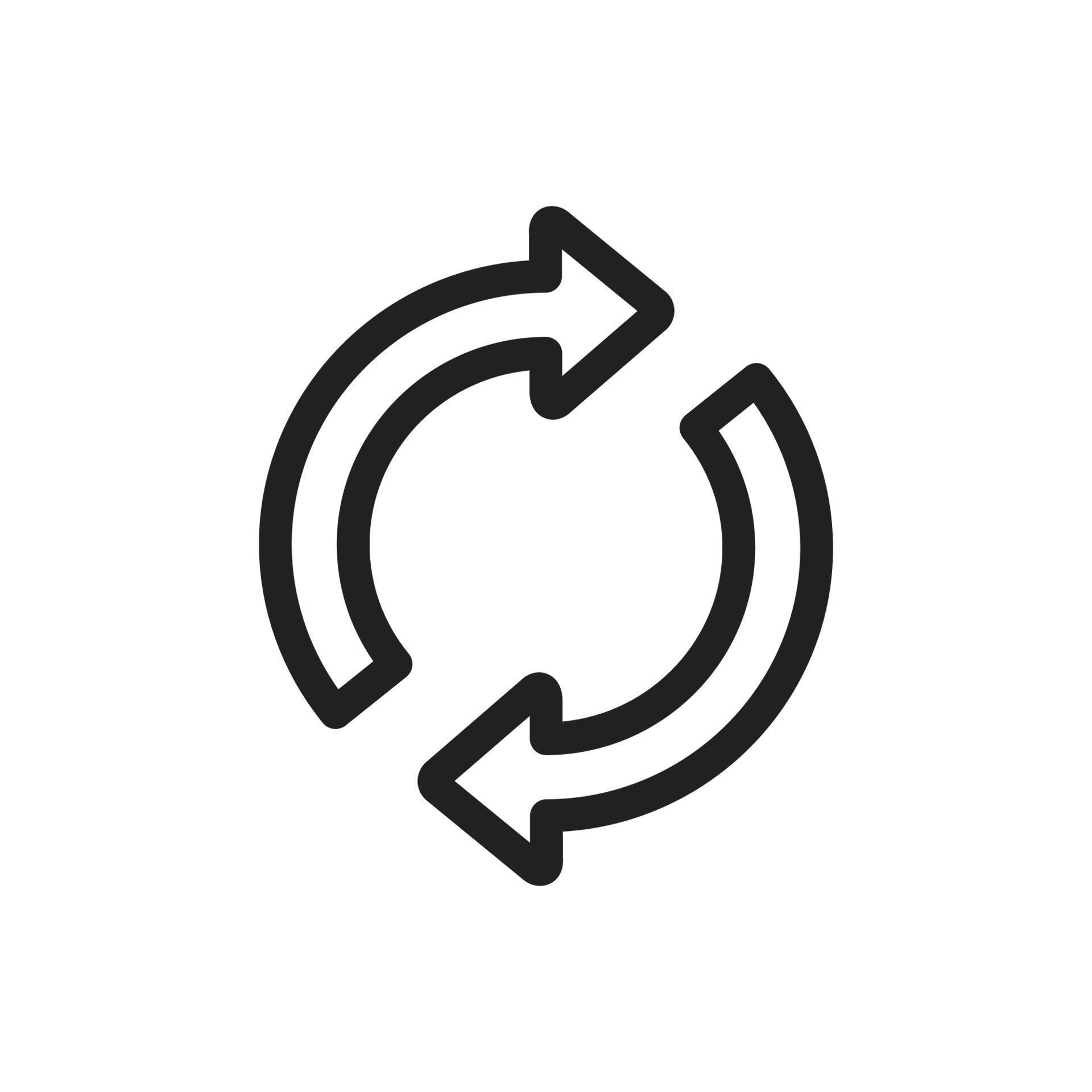 Rotation Arrow icon vector 8043126 Vector Art at Vecteezy