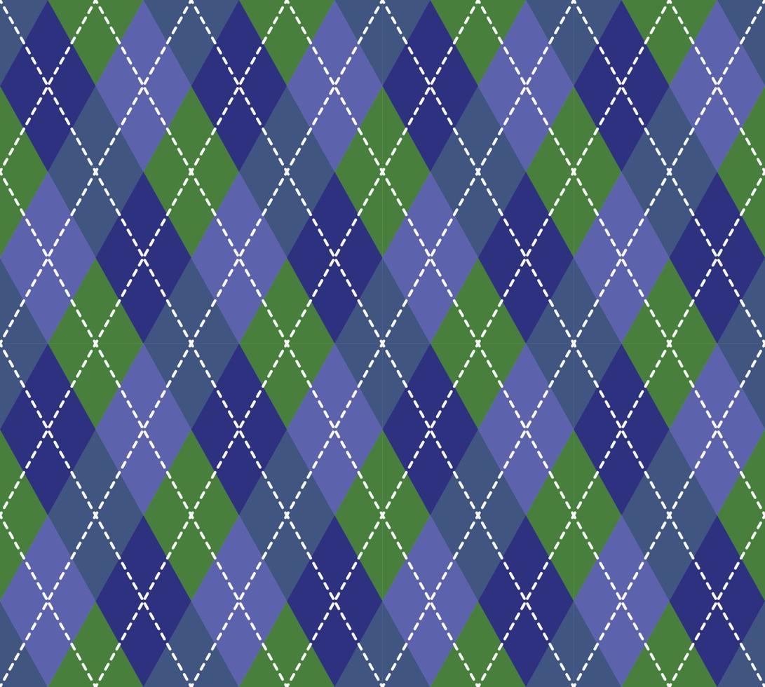 Argyle Pattern vector ,Fabric texture background