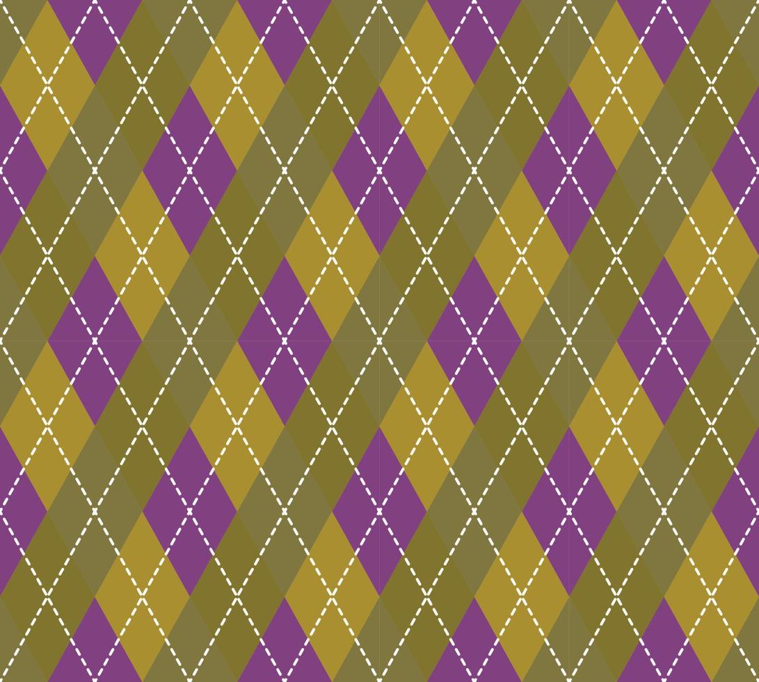 Argyle Pattern vector ,Fabric texture background