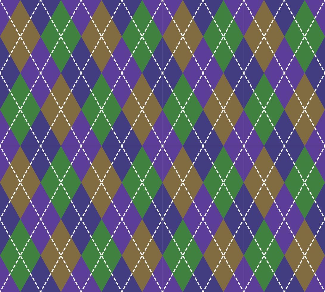 Argyle Pattern vector ,Fabric texture background