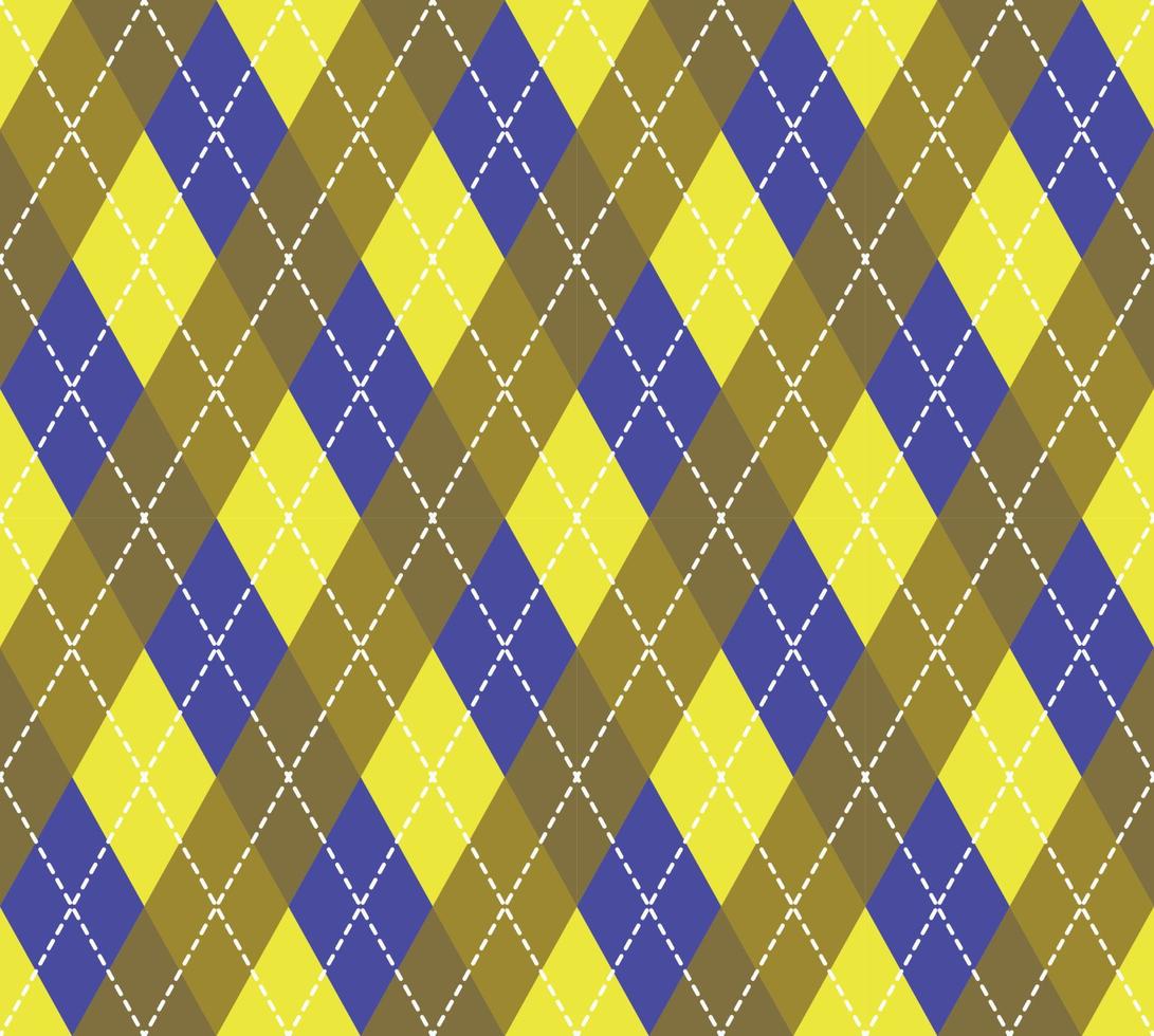 Argyle Pattern vector ,Fabric texture background