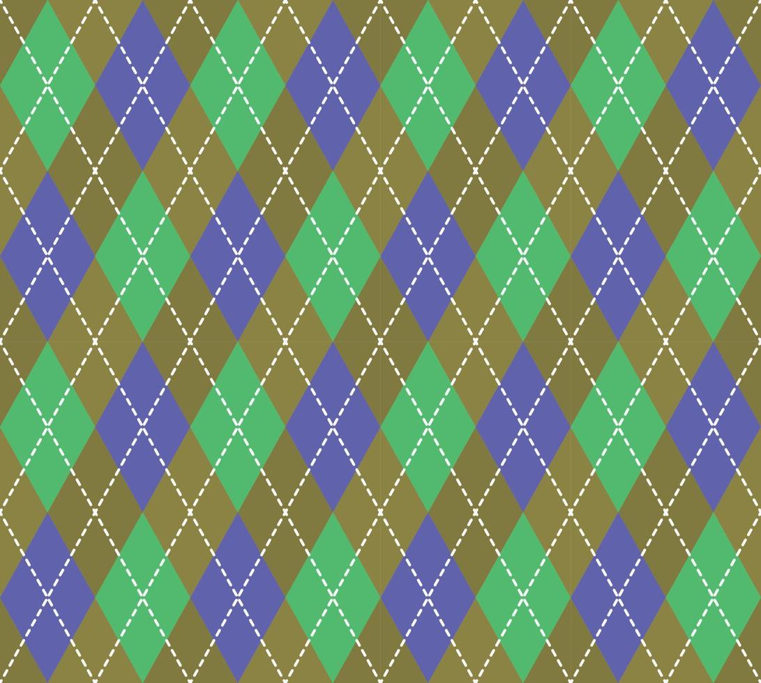 Argyle Pattern vector ,Fabric texture background