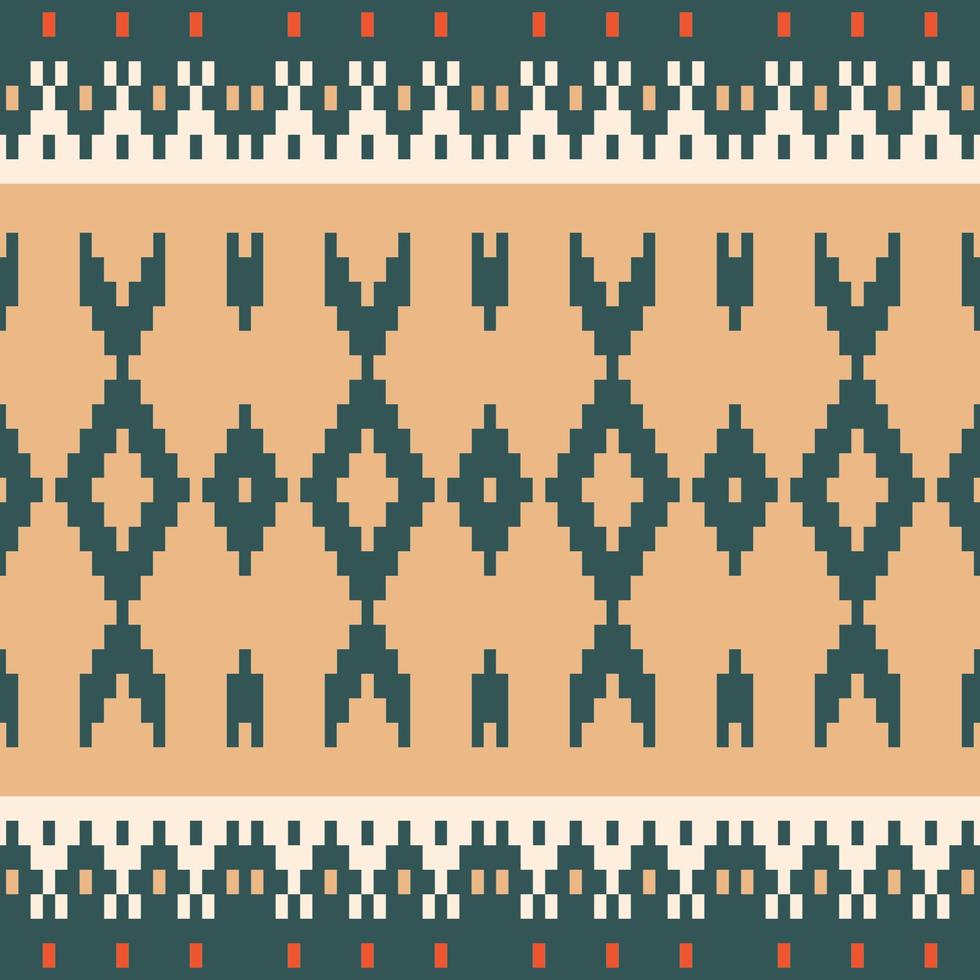African Mexican pattern vector seamless.Traditional embroidery. Design for print texture. Border background for  wallpaper, wrapping paper