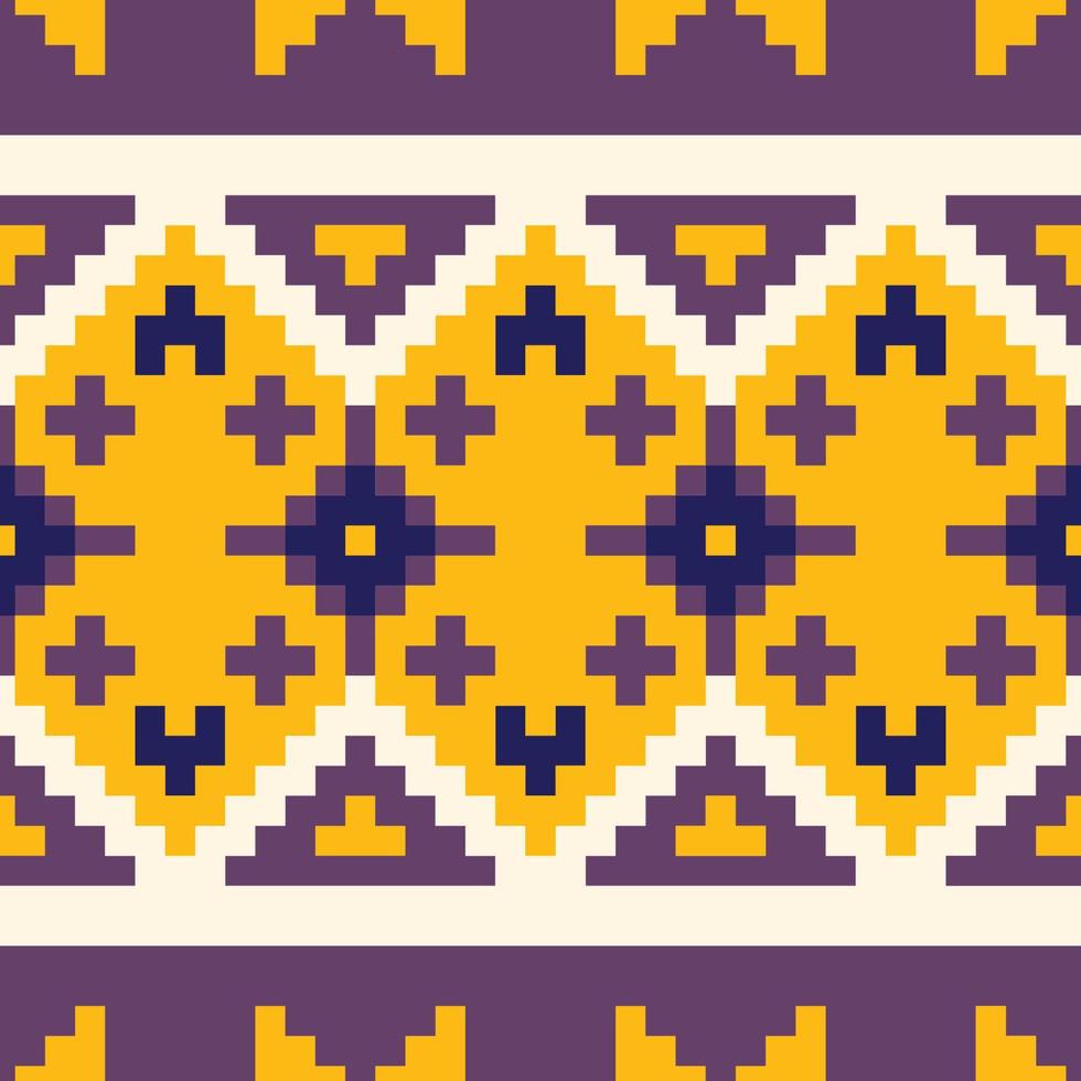 patrón de simplicidad de patrones sin fisuras de vector de arte popular mexicano. diseño para textura de impresión. fondo de borde para papel tapiz, papel de regalo
