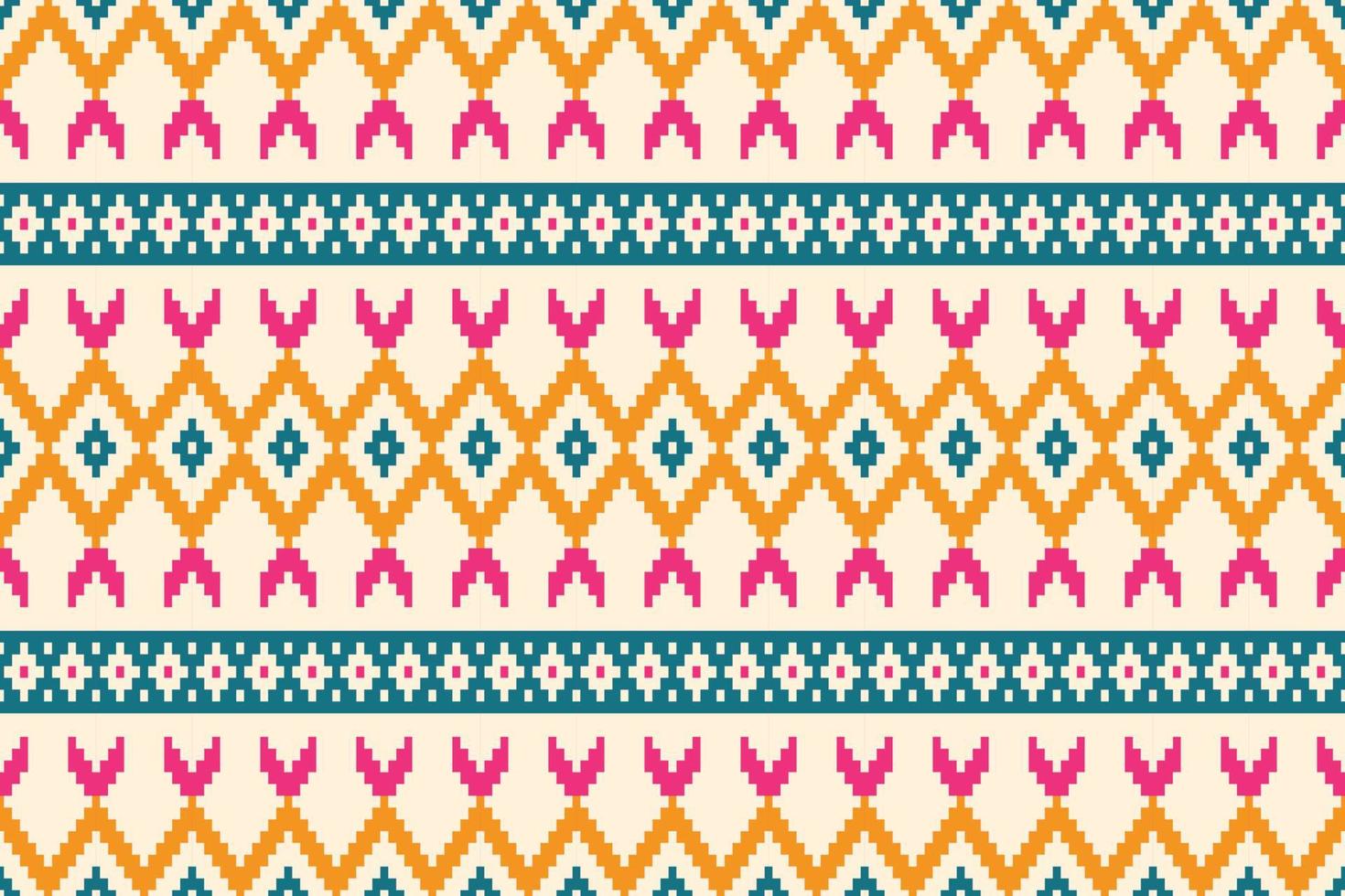 Illustration of vector seamless pattern with African ornament vectorTraditional embroidery. Design for print texture. Border background for  wallpaper, wrapping paper