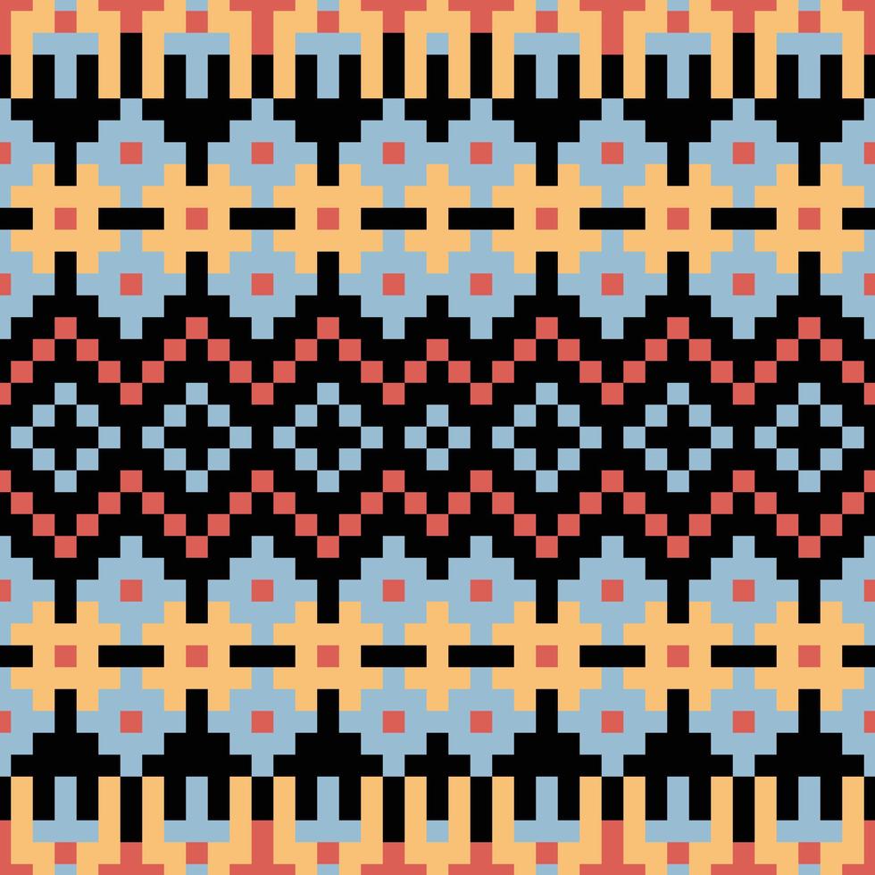 Traditional african ameAfricanrican ethnic geometric seamless Aztec pattern design fabric carpet chevron textile ornament decorative wallpaper Turkish boho tribal embroidery background vector