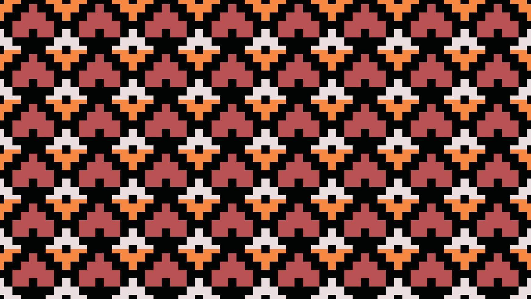 azteca étnico navajo nación nativo americano patrones diseño para huellas fondo papel pintado textura vestido moda tela papel alfombra industria textil vector