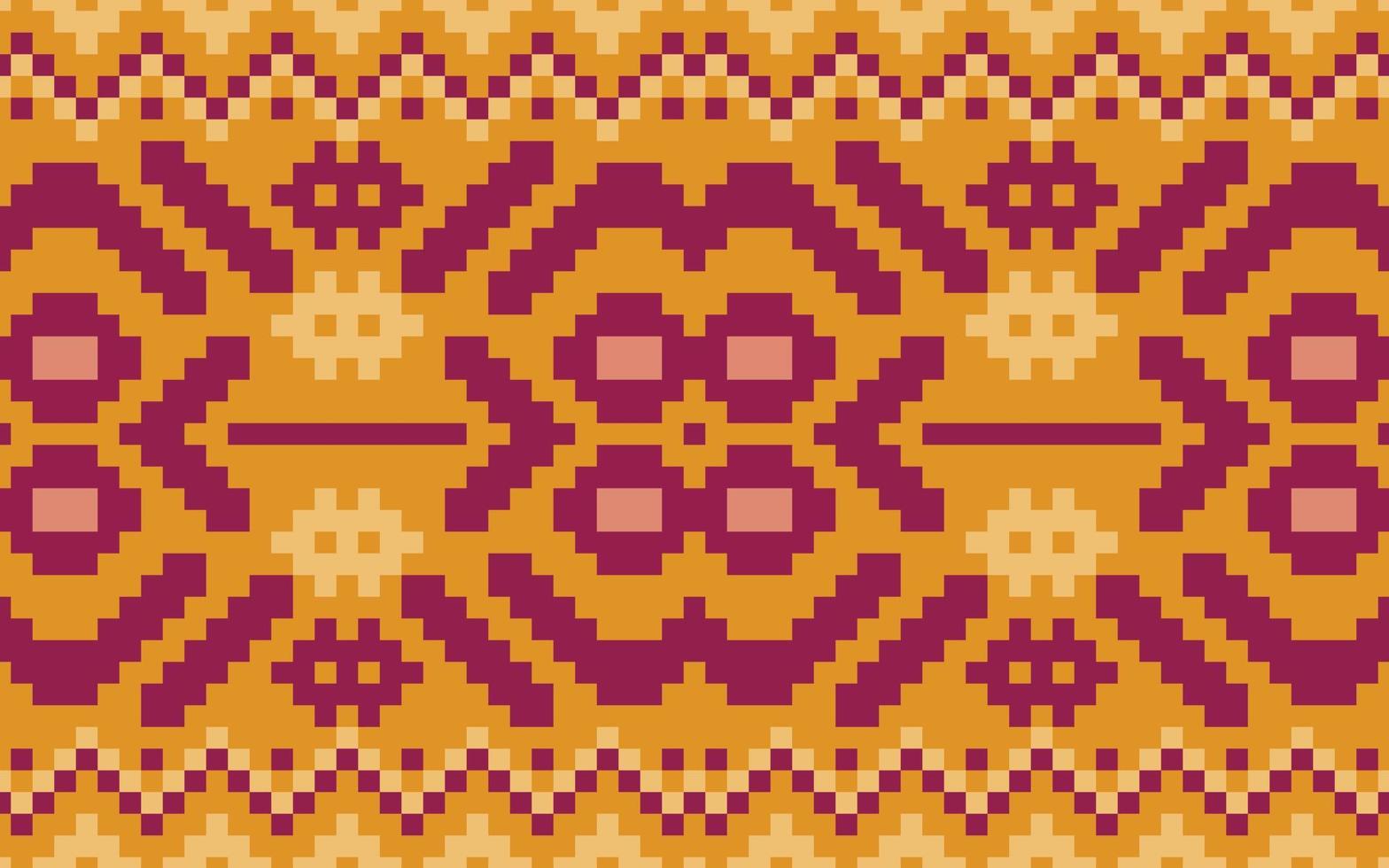 Traditional african ameAfricanrican ethnic geometric seamless Aztec pattern design fabric carpet chevron textile ornament decorative wallpaper Turkish boho tribal embroidery background vector